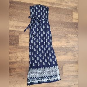 Old Navy strapless maxi dress worn once